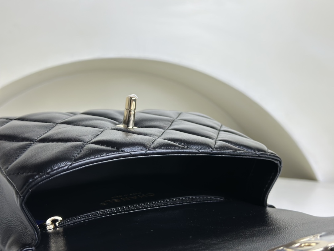 Bagsaaa Ch**el Mini AS4543 Black - 14×20×7cm