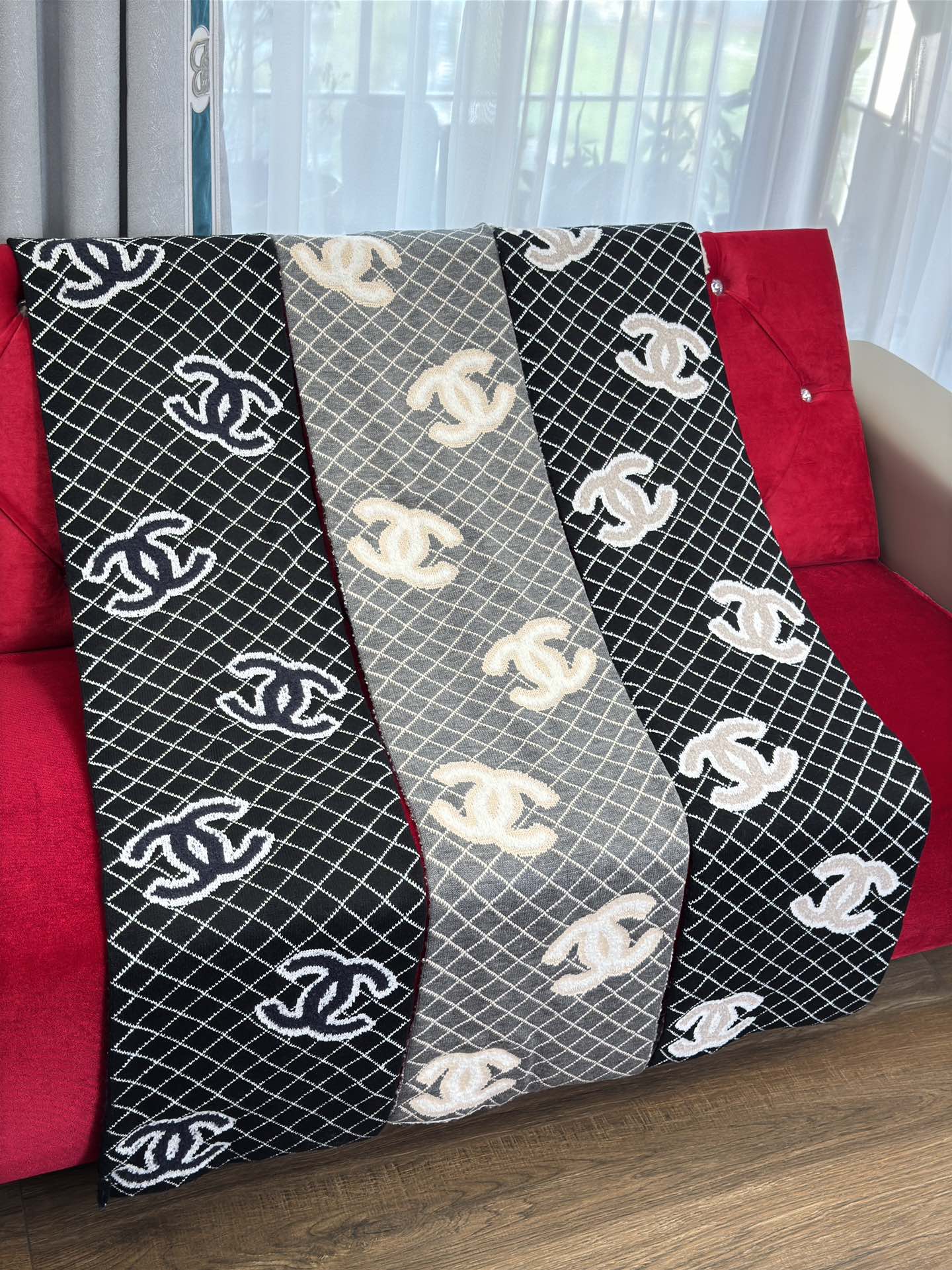 Bagsaaa Ch**el Scarf - 35*180cm